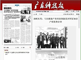 【历史回顾】科沃园的客户润虹医药荣获国家知识产权优势企业