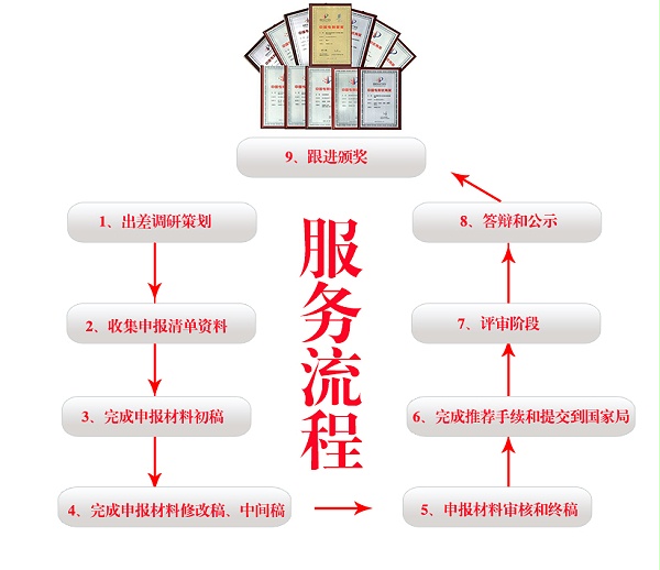 专利奖服务流程