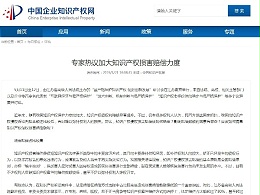 专家热议加大知识产权损害赔偿力度
