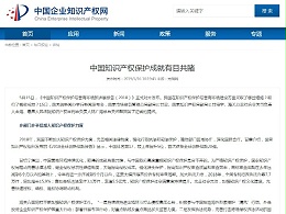 中国知识产权保护成就有目共睹